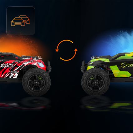 Overmax - X-MONSTER 3.5 RC Car 1700 mAh Black/Red/Green