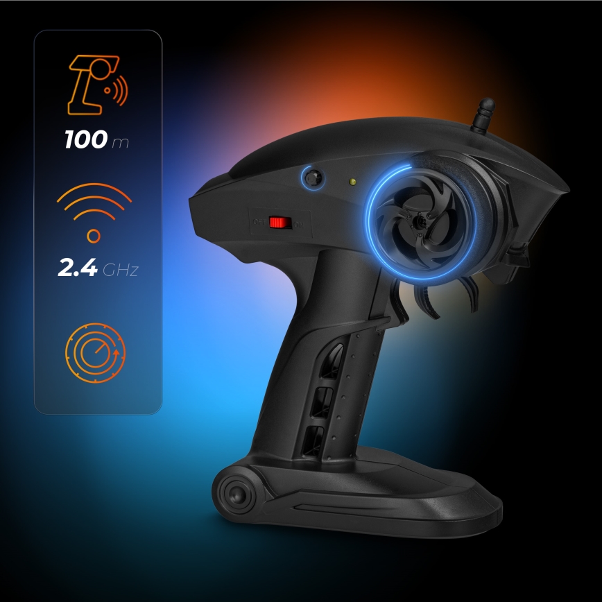 Overmax - X-MONSTER 3.5 RC Car 1700 mAh Black/Red/Green