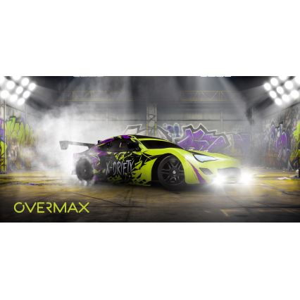Overmax - X-DRIFT RC drift car with remote control, 1000 mAh, yellow/purple