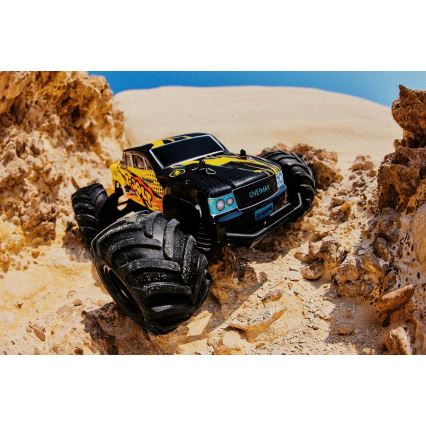 Overmax - X-JOLT Remote-Controlled RC Car, 1000 mAh, Black/Yellow