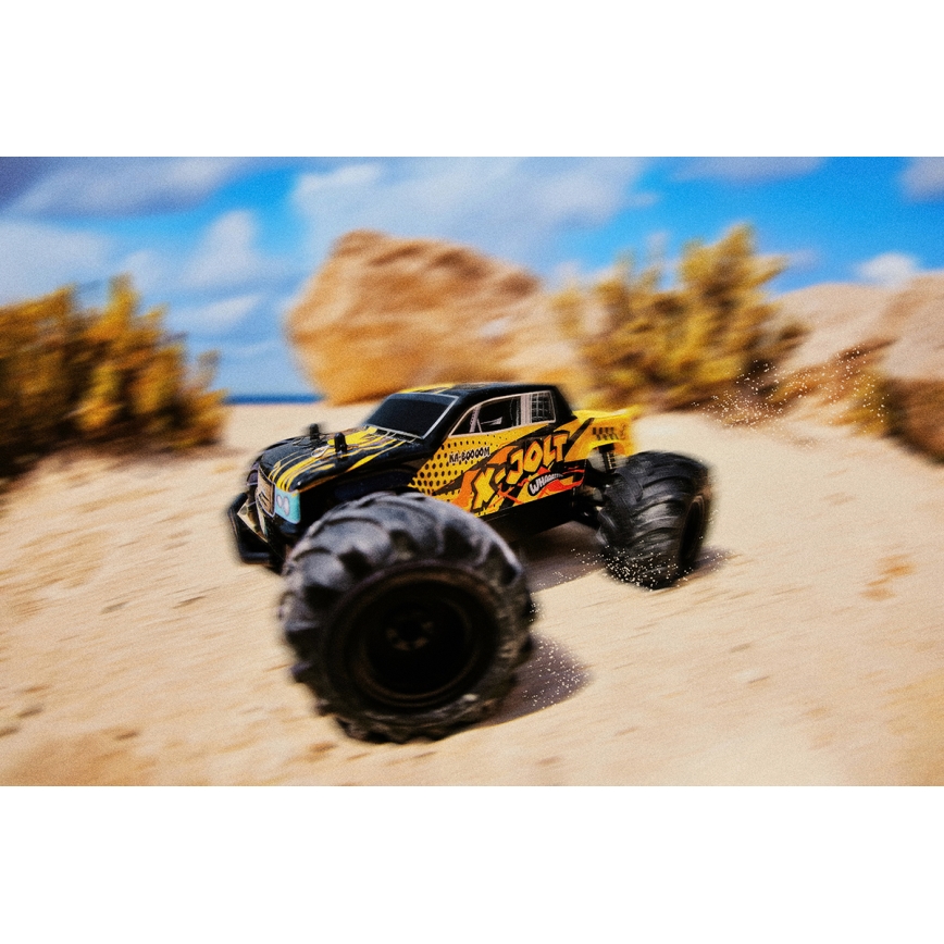Overmax - X-JOLT Remote-Controlled RC Car, 1000 mAh, Black/Yellow