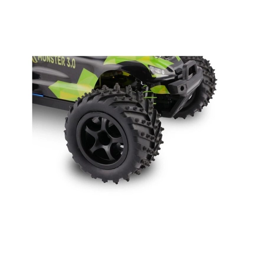 Overmax - X-MONSTER 3.0 Remote-Control RC Car 1700 mAh Black/Green