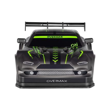 Overmax - X-OVERSLIDE RC Drift Car with Remote Control, 1000 mAh, Black/Green/Blue/Red