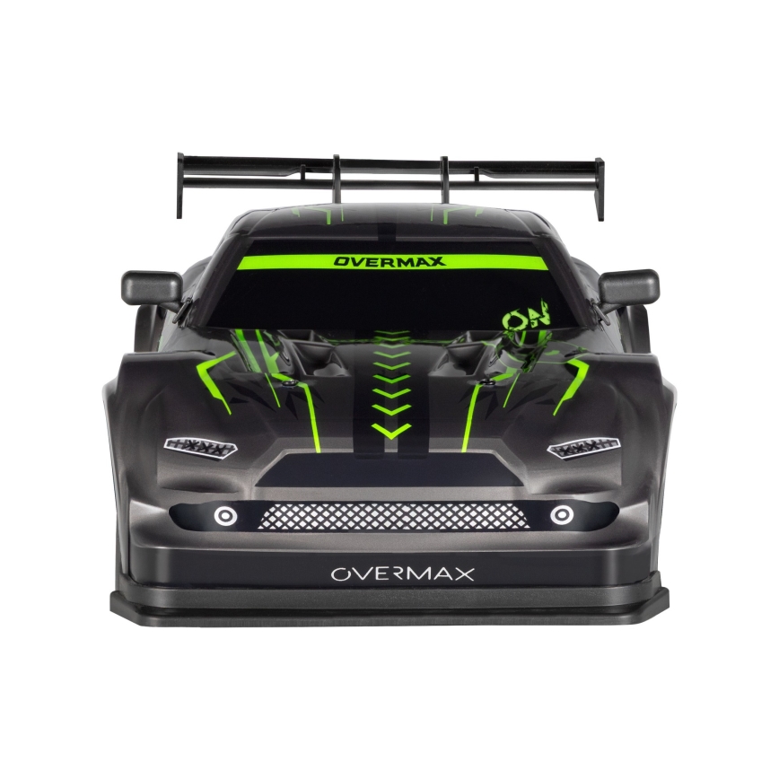 Overmax - X-OVERSLIDE RC Drift Car with Remote Control, 1000 mAh, Black/Green/Blue/Red
