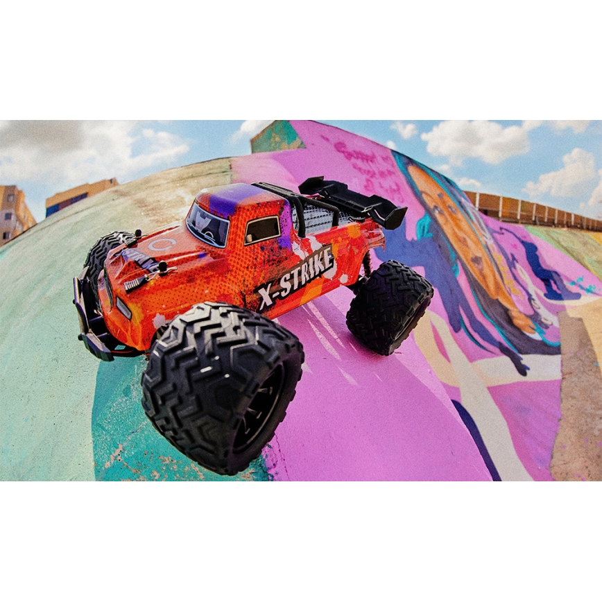Overmax - X-STRIKE 3000 mAh Remote-Control RC Car, Black/Orange