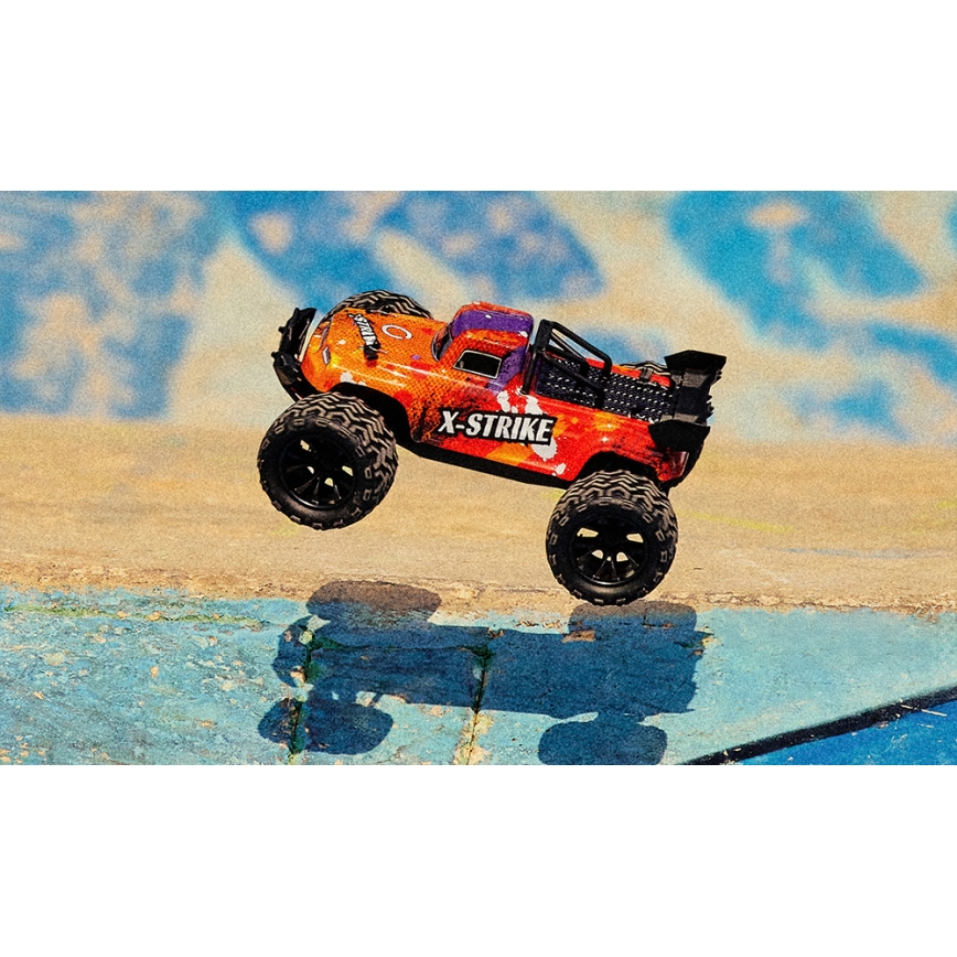 Overmax - X-STRIKE 3000 mAh Remote-Control RC Car, Black/Orange