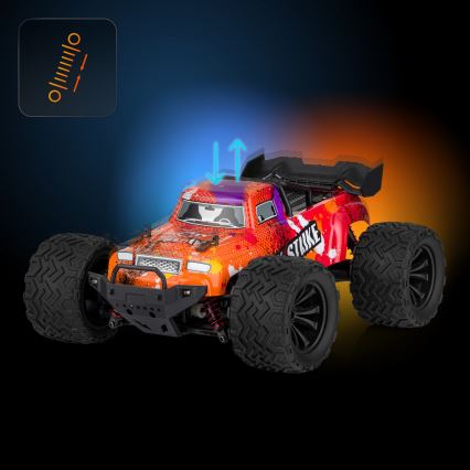 Overmax - X-STRIKE 3000 mAh Remote-Control RC Car, Black/Orange