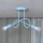 OXFORD Surface-Mounted Chandelier 2xE27/15W/230V – Blue