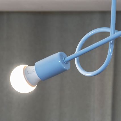 OXFORD Surface-Mounted Chandelier 2xE27/15W/230V – Blue