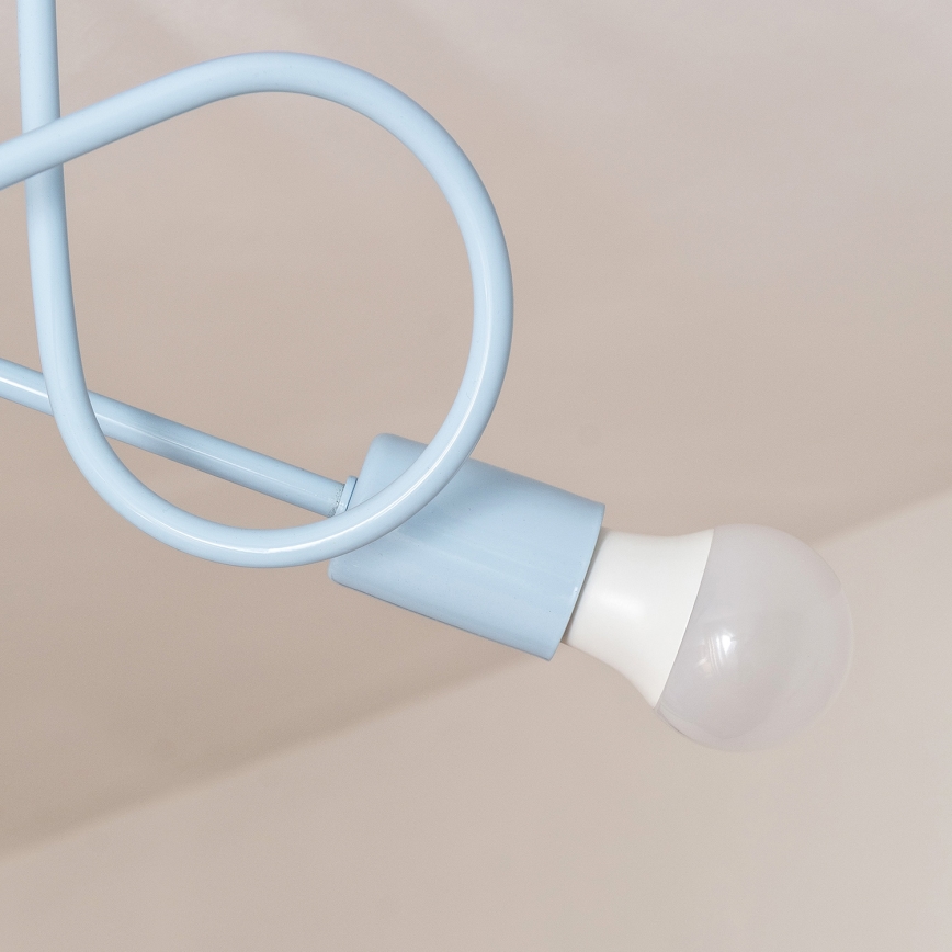 OXFORD Surface-Mounted Chandelier 2xE27/15W/230V – Blue