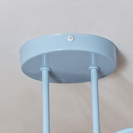 OXFORD Surface-Mounted Chandelier 2xE27/15W/230V – Blue