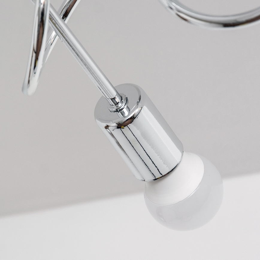 OXFORD Surface-Mounted Chandelier 3xE27/15W/230V, Polished Chrome