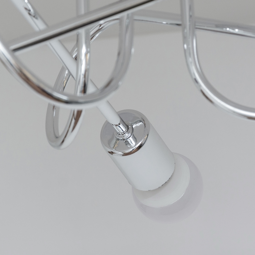 OXFORD Surface-Mounted Chandelier 3xE27/15W/230V, Polished Chrome