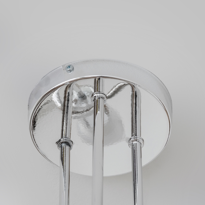 OXFORD Surface-Mounted Chandelier 3xE27/15W/230V, Polished Chrome