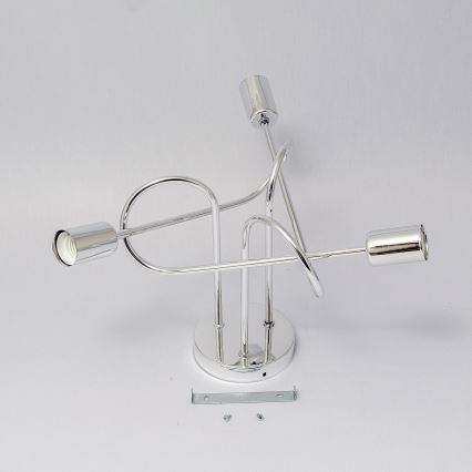 OXFORD Surface-Mounted Chandelier 3xE27/15W/230V, Polished Chrome