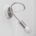 OXFORD Wall Lamp 1xE27/15W/230V, Glossy Chrome