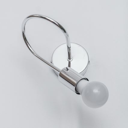 OXFORD Wall Lamp 1xE27/15W/230V, Glossy Chrome
