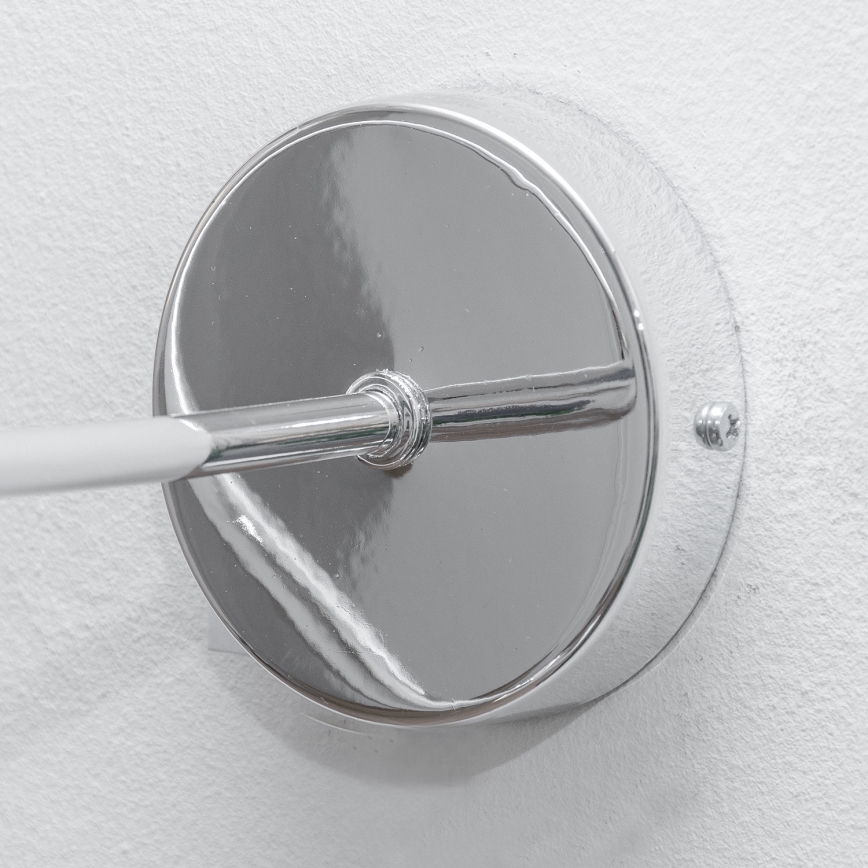 OXFORD Wall Lamp 1xE27/15W/230V, Glossy Chrome