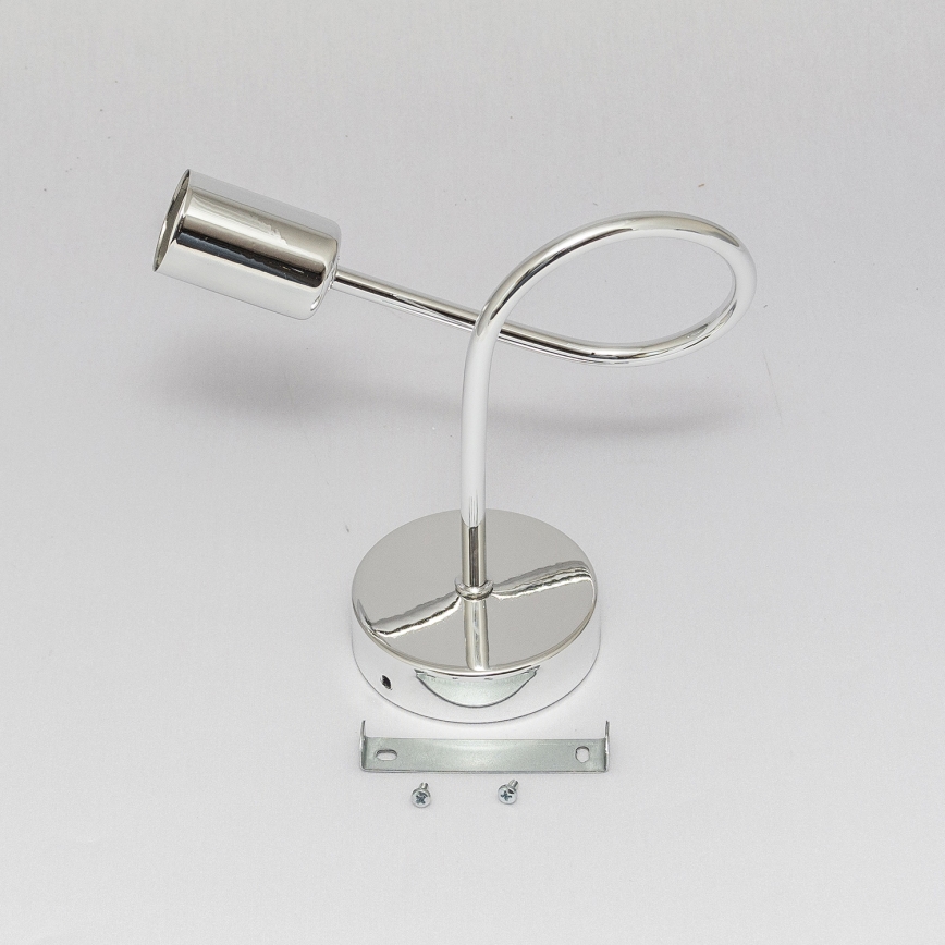 OXFORD Wall Lamp 1xE27/15W/230V, Glossy Chrome