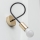 OXFORD Wall Lamp 1xE27/15W/230V Gold/Black