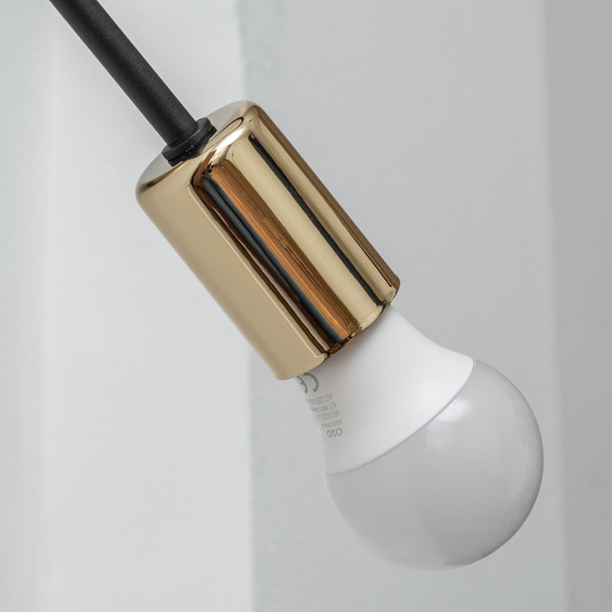OXFORD Wall Lamp 1xE27/15W/230V Gold/Black