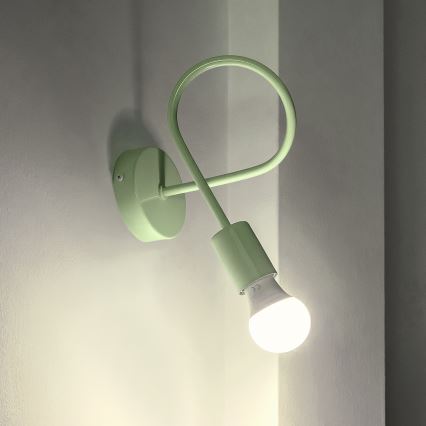 OXFORD Wall Lamp 1xE27/15W/230V Green