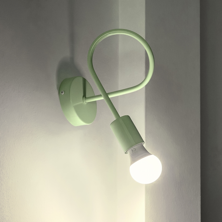 OXFORD Wall Lamp 1xE27/15W/230V Green