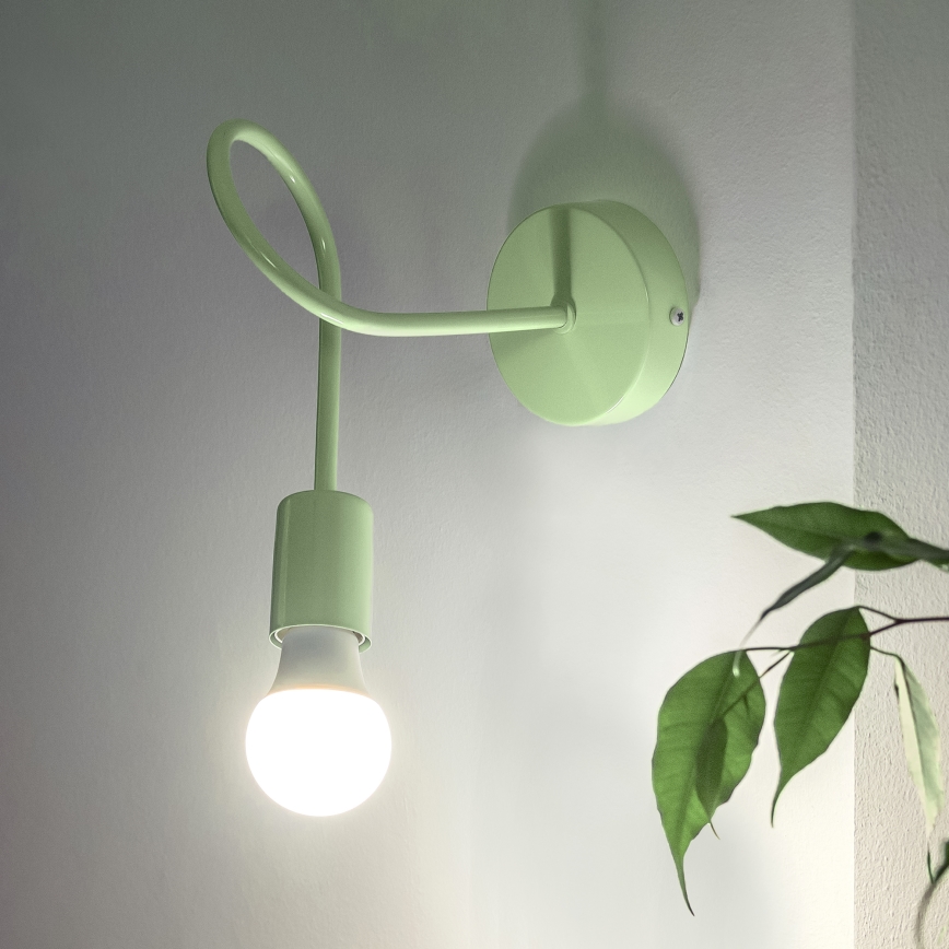OXFORD Wall Lamp 1xE27/15W/230V Green