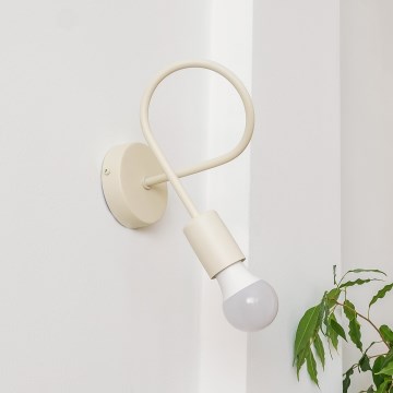 OXFORD Wall Light 1xE27/15W/230V, Cream
