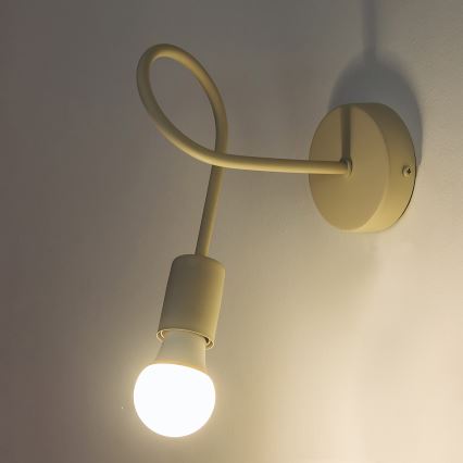 OXFORD Wall Light 1xE27/15W/230V, Cream
