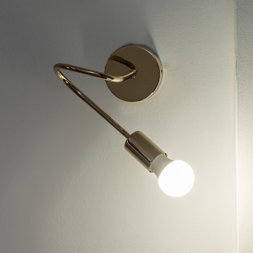 OXFORD Wall Light 1xE27/15W/230V Gold