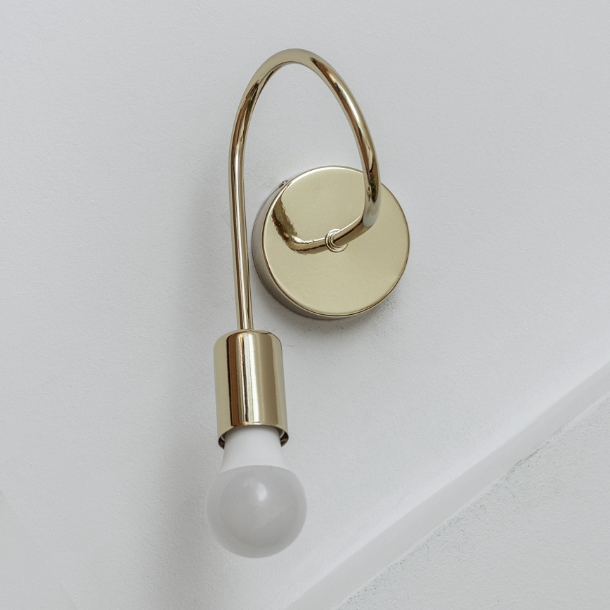 OXFORD Wall Light 1xE27/15W/230V Gold