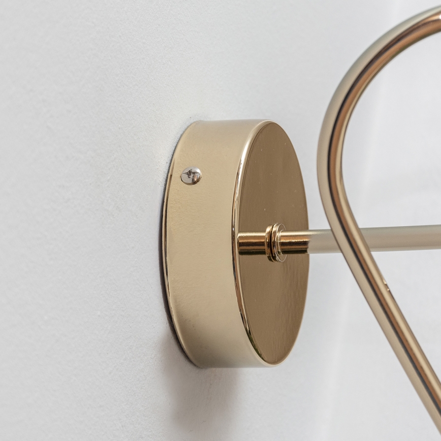 OXFORD Wall Light 1xE27/15W/230V Gold