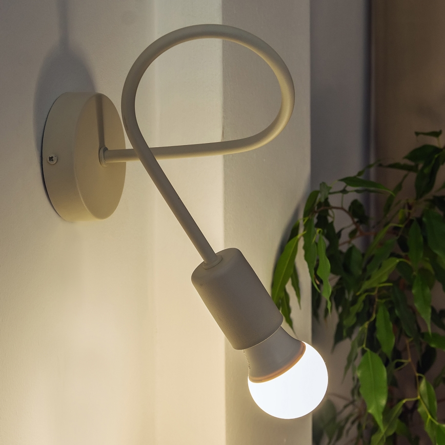 OXFORD Wall Sconce 1xE27/15W/230V, Cream