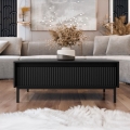 OZMI Coffee Table 40x100 cm Black