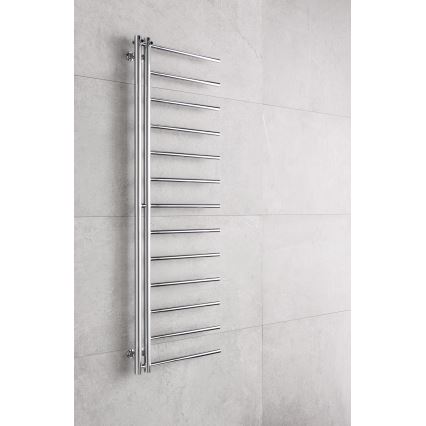 P.M.H. AP2C - APOLLO bathroom ladder radiator 219 W 150 cm right-hand/polished chrome