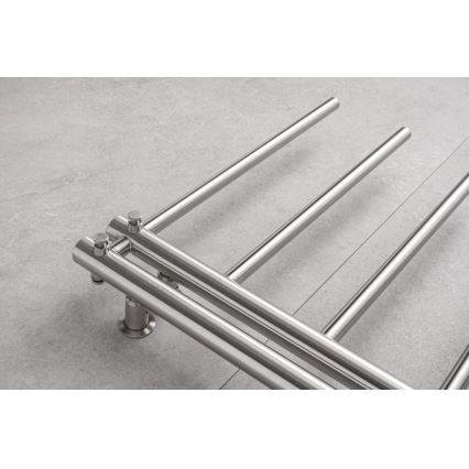 P.M.H. AP2C - APOLLO bathroom ladder radiator 219 W 150 cm right-hand/polished chrome