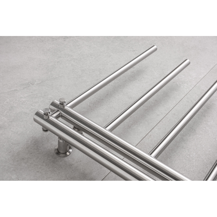 P.M.H. AP2C - APOLLO bathroom ladder radiator 219 W 150 cm right-hand/polished chrome