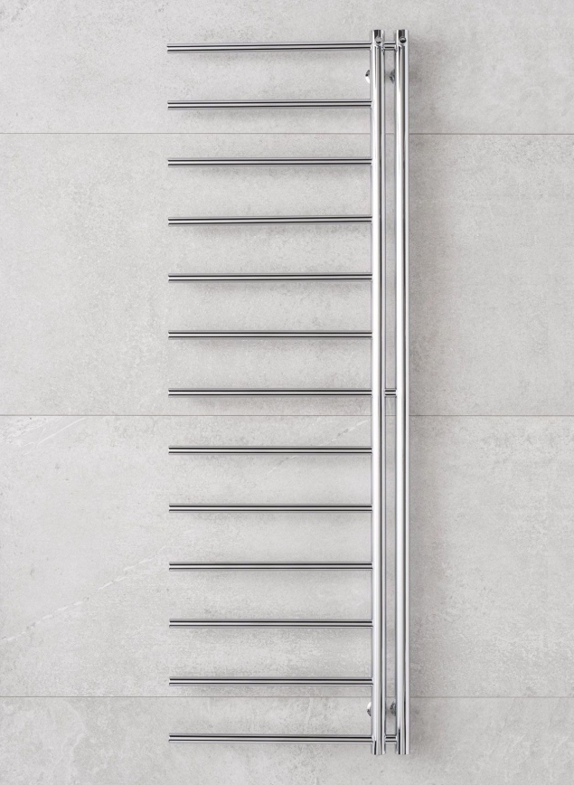 P.M.H. AP2C-L - APOLLO Heated Towel Rail 219W 150 cm left-hand/polished chrome