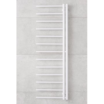 P.M.H. AP2W-L - APOLLO Bathroom Heated Towel Rail 346W 150 cm Right/White