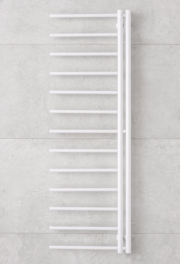P.M.H. AP2W-L - APOLLO Bathroom Heated Towel Rail 346W 150 cm Right/White