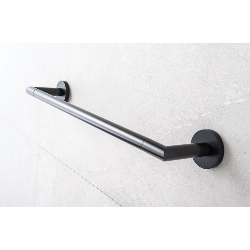 P.M.H. IN1B-R - INGA Electric Towel Warmer 17 W / 230 V, 85.9 cm, IP44, right-hand / black