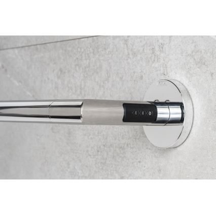 P.M.H. IN1SS-L - INGA Electric Towel Warmer 17W/230V 85,9 cm IP44 left-hand/polished stainless steel