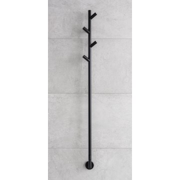 P.M.H. LS1B - Electric towel warmer LISA 24W/230V 170 cm IP44 black