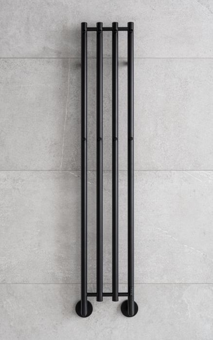 P.M.H. MO1B-R - Electric towel warmer MONA 93W/230V 153.3 cm IP44 black