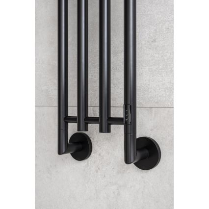 P.M.H. MO1B-R - Electric towel warmer MONA 93W/230V 153.3 cm IP44 black