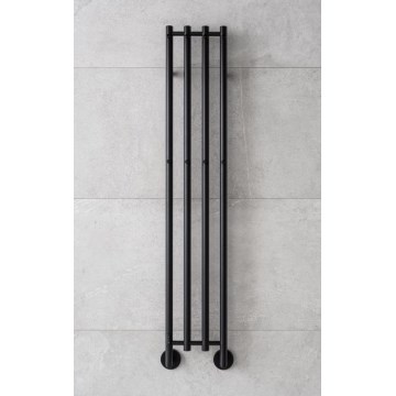 P.M.H. MO1B-RK - MONA Electric Towel Warmer 93W/230V 153,3 cm IP44 Black