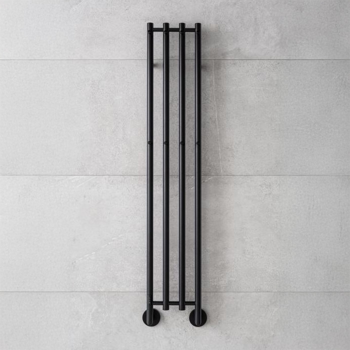 P.M.H. MO1B-RK - MONA Electric Towel Warmer 93W/230V 153,3 cm IP44 Black