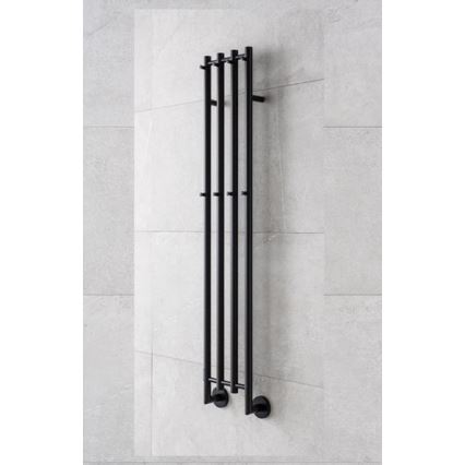 P.M.H. MO1B-RK - MONA Electric Towel Warmer 93W/230V 153,3 cm IP44 Black