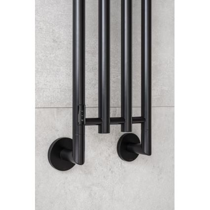 P.M.H. MO1B-RK - MONA Electric Towel Warmer 93W/230V 153,3 cm IP44 Black